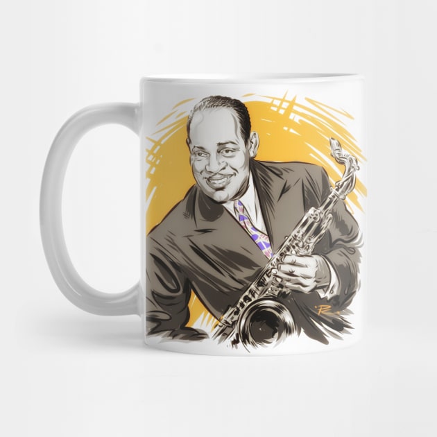 Coleman Hawkins - An illustration by Paul Cemmick by PLAYDIGITAL2020